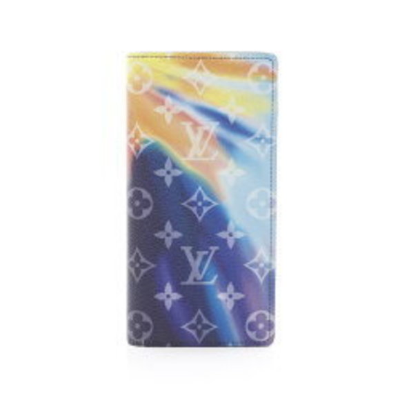 Louis Vuitton Portefeuille Brazza Bifold Long Wallet Sunset Multicolor - Picture 1 of 7
